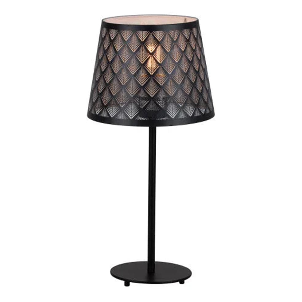 The Lighting Club Lamps Hepburn Table Lamp Black Metal- NO STOCK T554 6007328387596