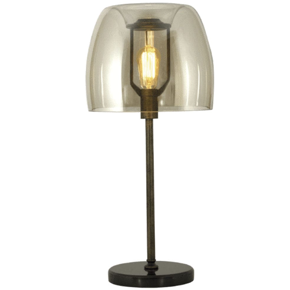 The Lighting Club table lamp Cognac Table Lamp Metal and Glass TL175 COGNAC 6007226067798