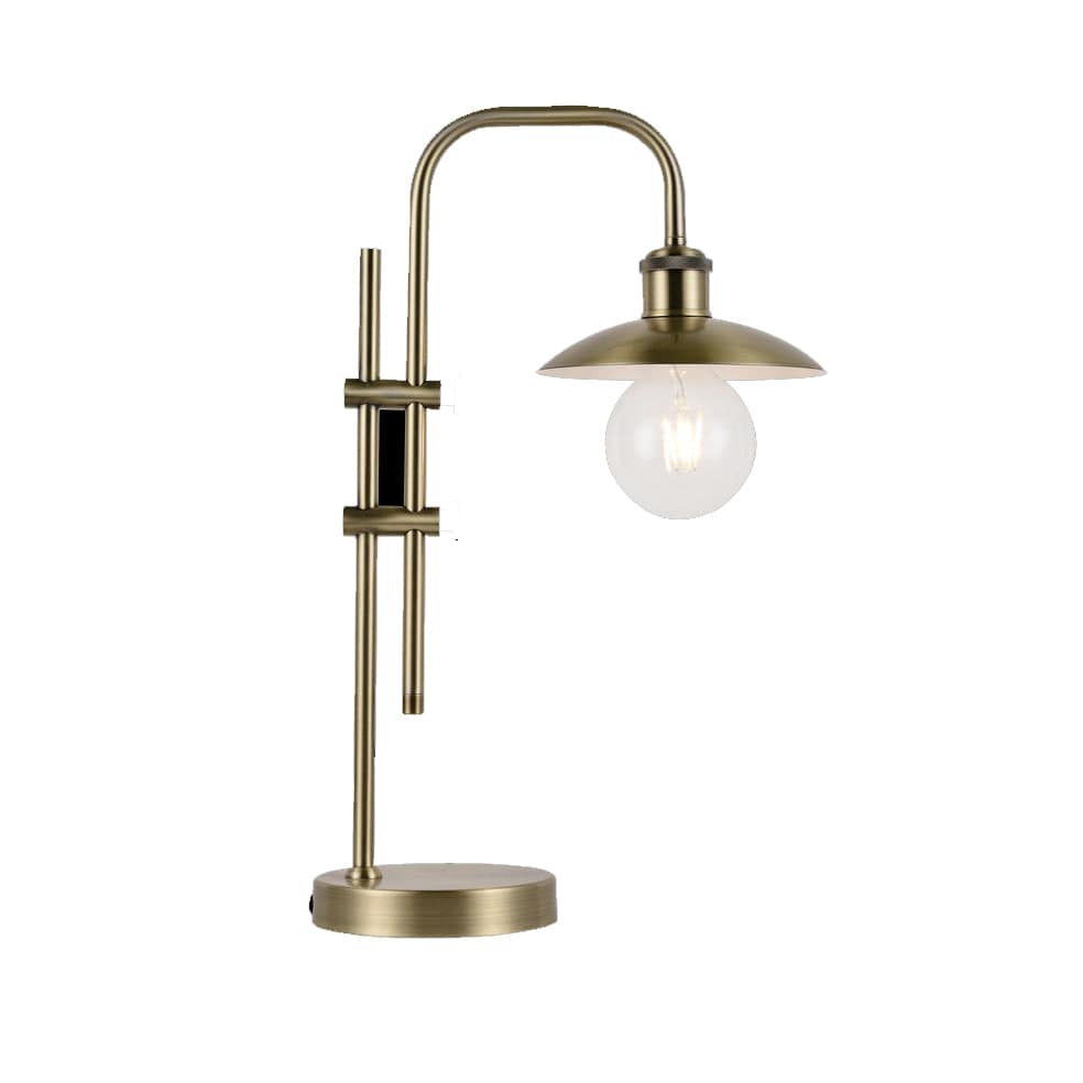 The Lighting Club table lamp Toronto Adjustable Table Lamp Antique Brass TL673 ANTIQUE 6007226082883
