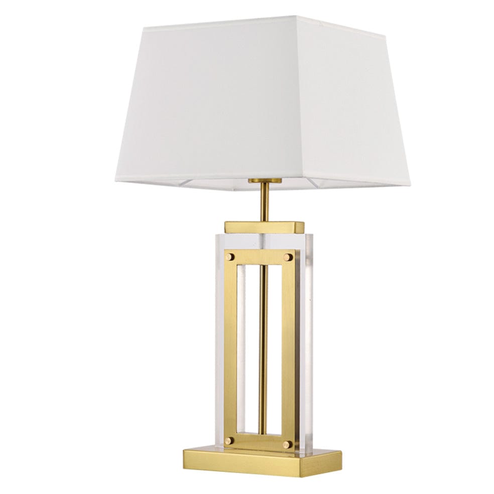 The Lighting Club table lamp Cindy Metal and Acrylic Table Lamp TL691 BEIGE 6007226084542