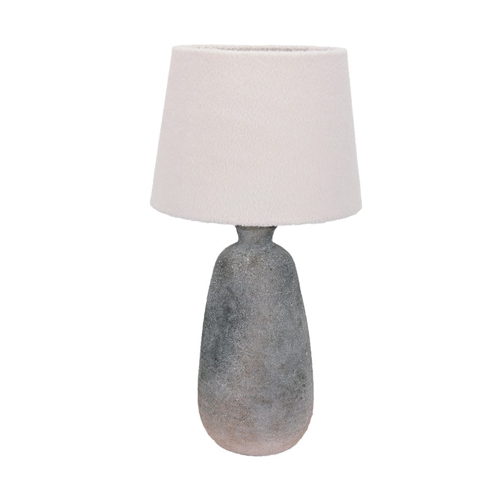 The Lighting Club Table Lamp Sora Ceramic Table Lamp Grey TL827 GREY STONE 6007226086874