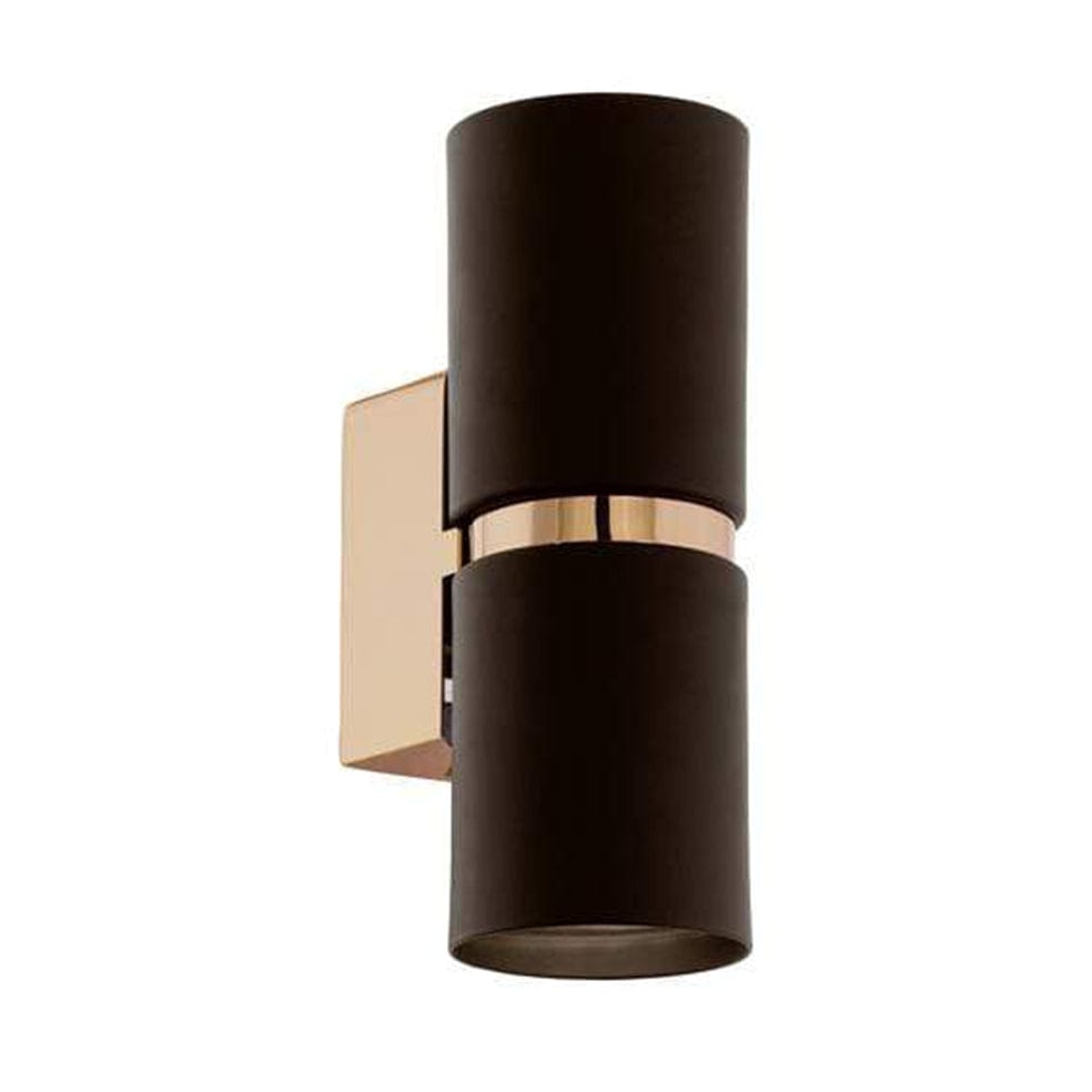 The Lighting Club Wall light Copper and Gold Passa Round Metal Wall Light Black | Brown W179BRC 9002759953713