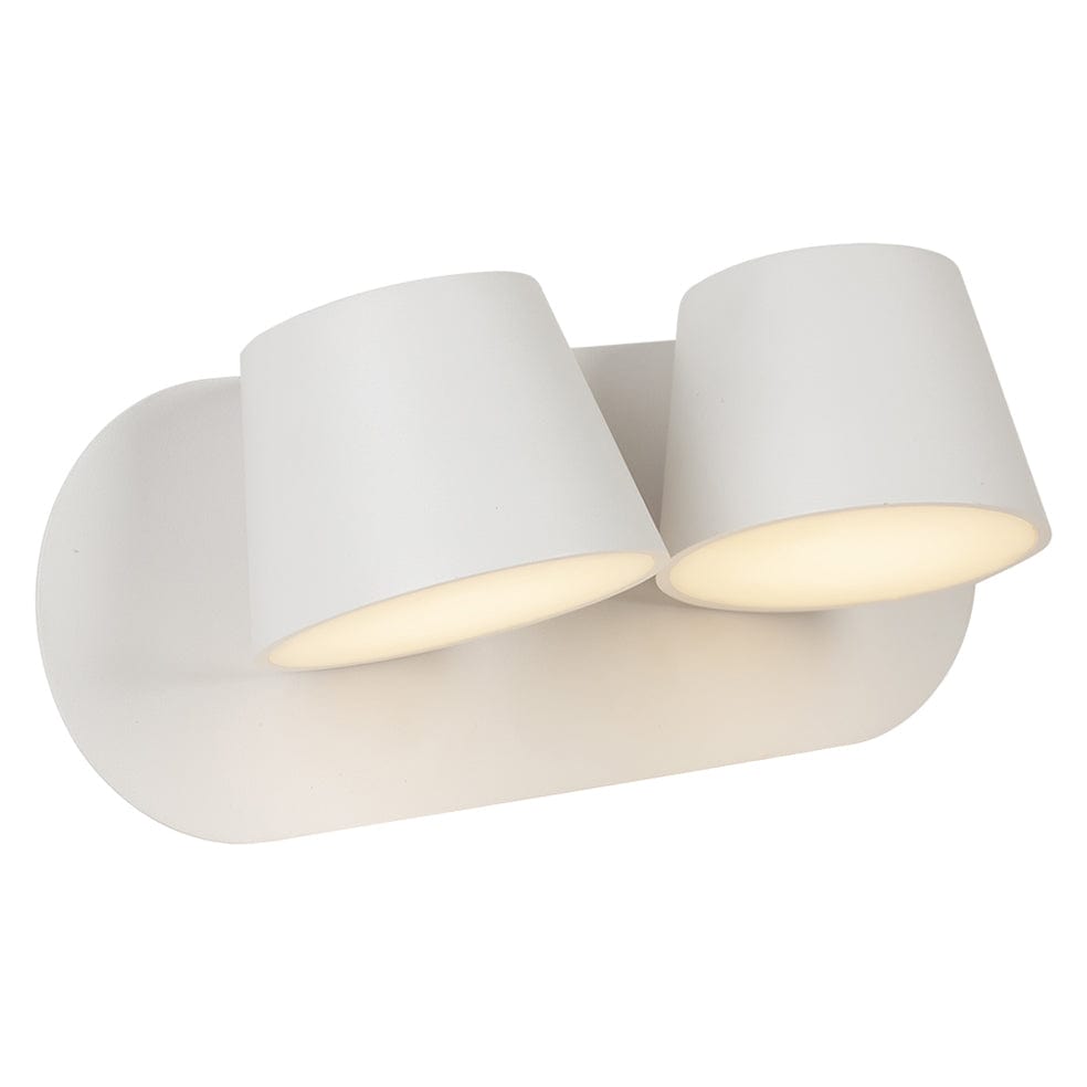 The Lighting Club White Telescope LED Wall Light W609W