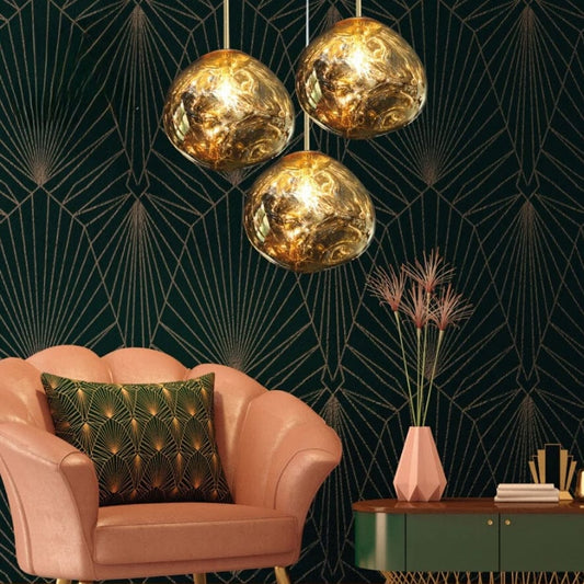 The Lighting Club Pendant Lights Molten Pendant Light Copper | Chrome | Gold