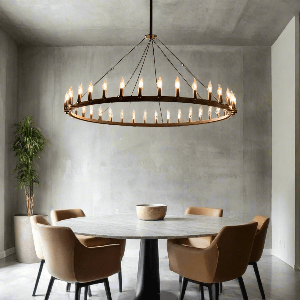 The Lighting Club Chandelier Manor House Round Chandelier