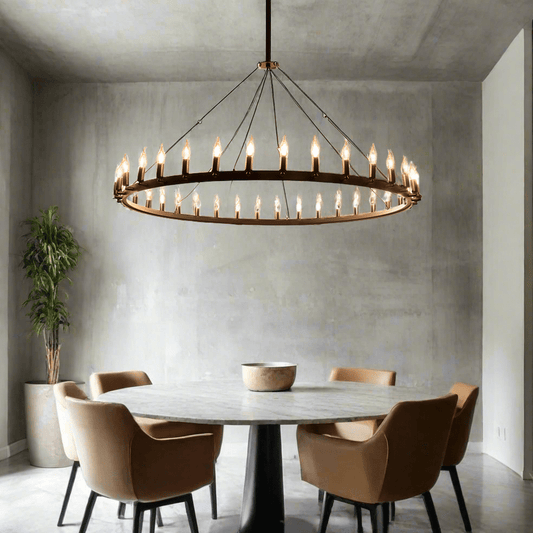 The Lighting Club Chandelier Manor House Round Chandelier