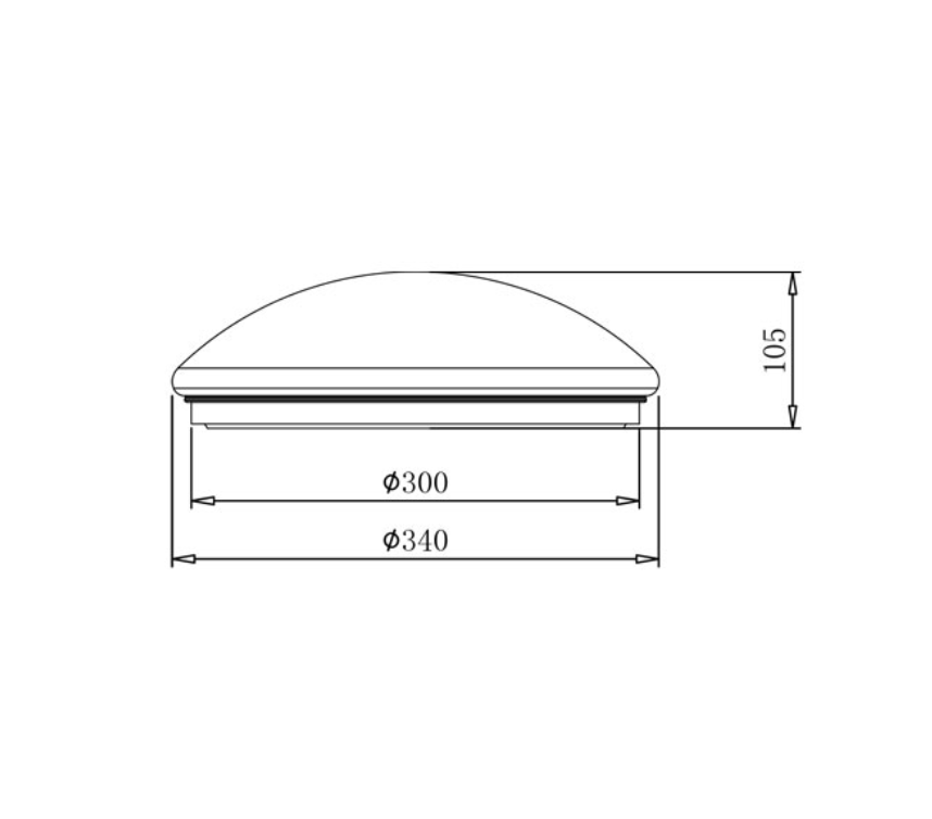 The Lighting Club Chandeliers Bob LED Ceiling Light