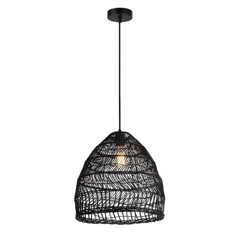 The Lighting Club Salma Rattan Pendant