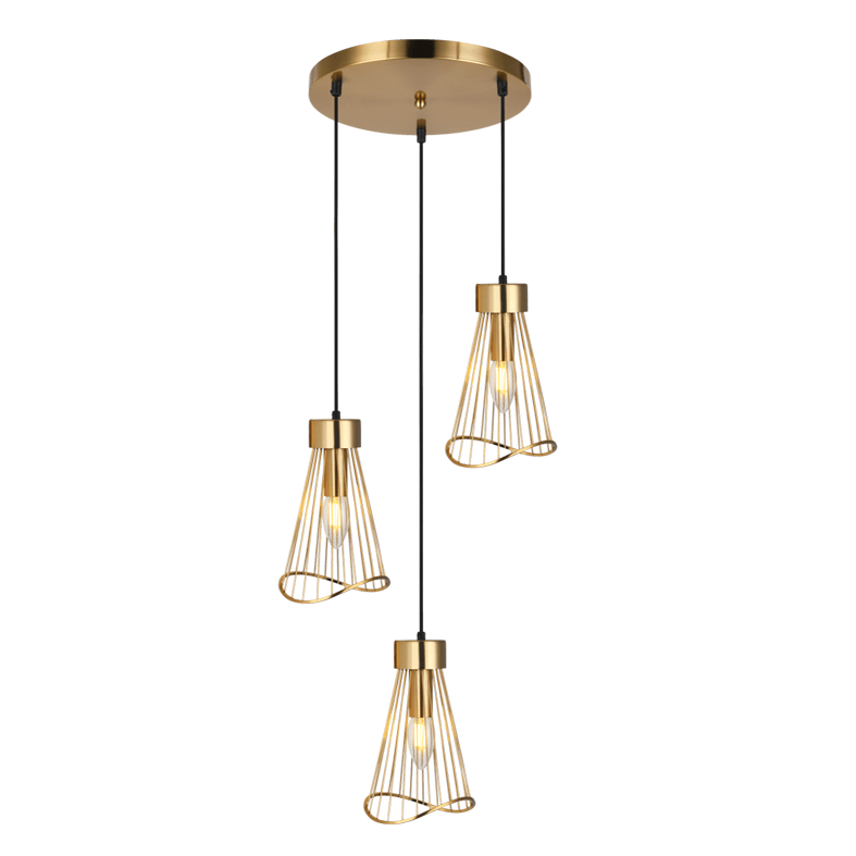 The Lighting Club Pendant Sensu Cluster Pendant Light | Metal Wire