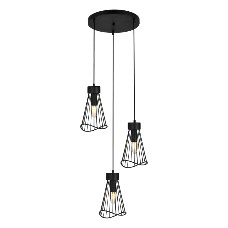 The Lighting Club Pendant Sensu Cluster Pendant Light | Metal Wire