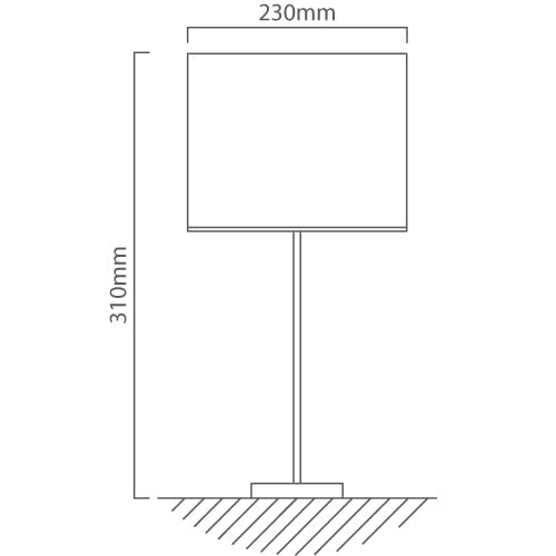 The Lighting Club table lamp Maserlo Table Lamp | Black & Gold or Taupe & Gold