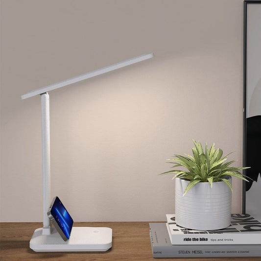 The Lighting Club table lamp Lenny Rechargeable Folding Desk Lamp | Black or White