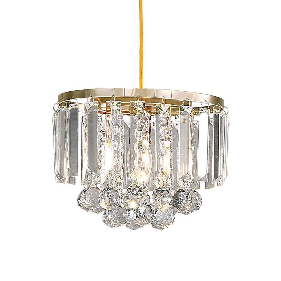 The Lighting Club Melanie Crystal Light | Chrome or Gold