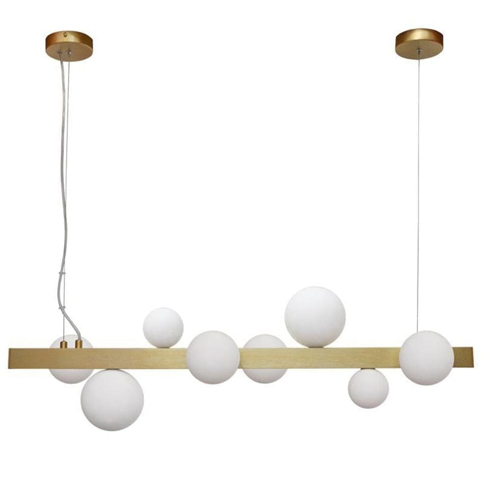 The Lighting Club Fantasy Chandelier 8 Light Black | Gold