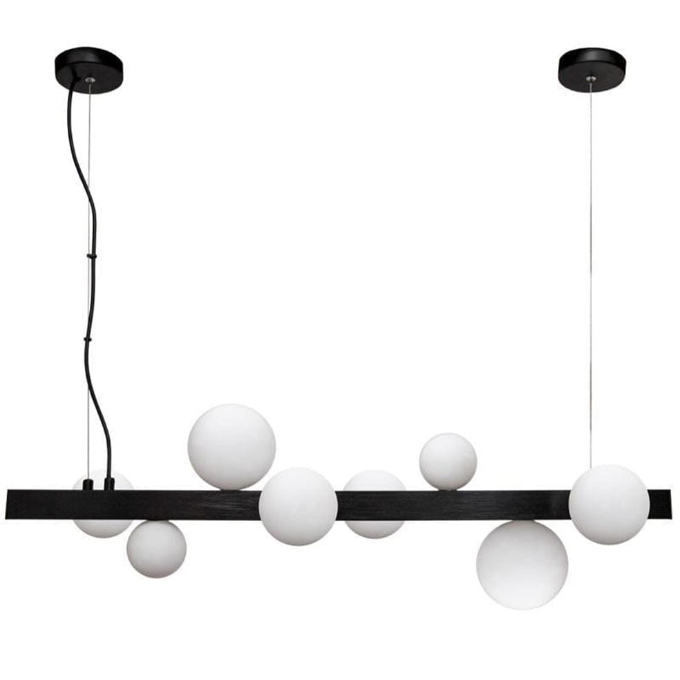 The Lighting Club Fantasy Chandelier 8 Light Black | Gold