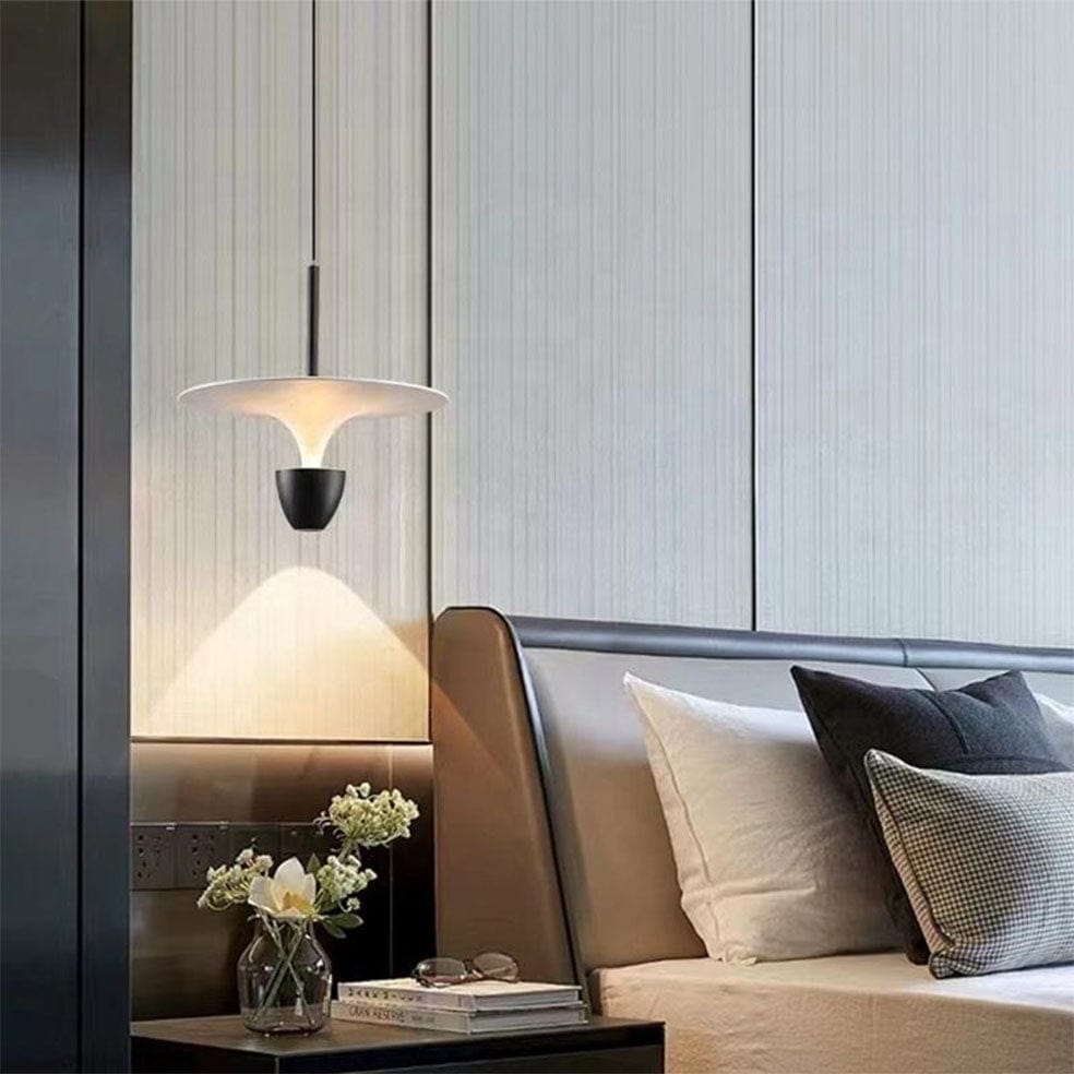 The Lighting Club Fountain Pendant Light Black | Blue | White