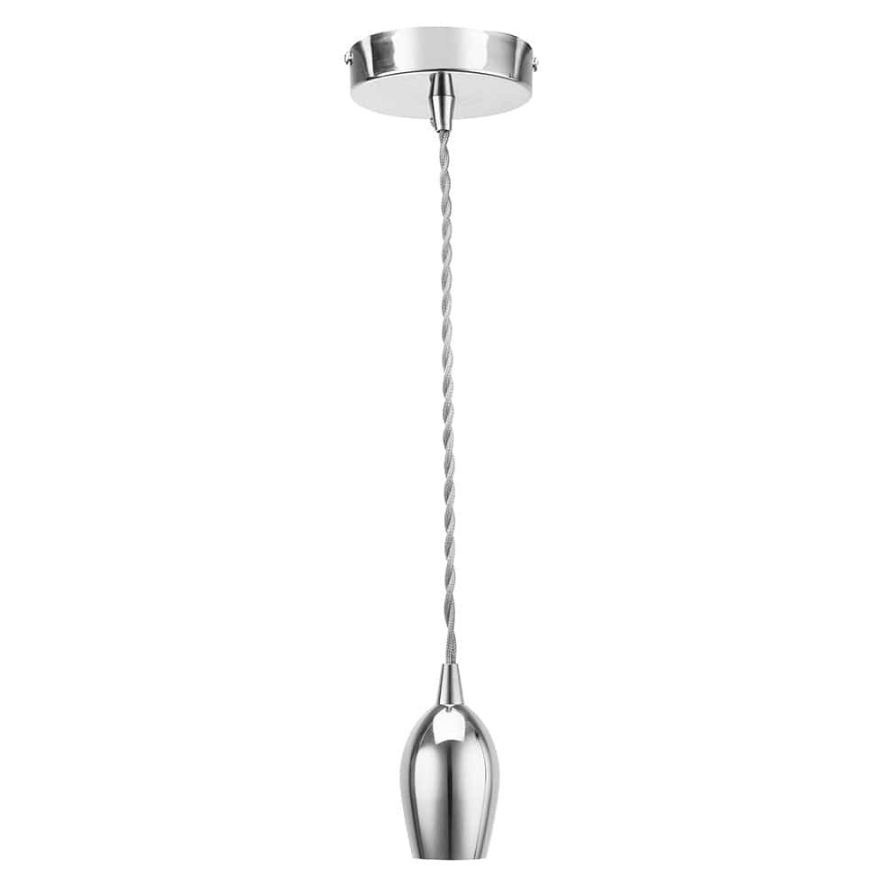 The Lighting Club Bullet Cord Pendant Light Copper | Gold | Chrome