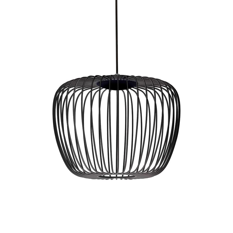 The Lighting Club New York Pendant Light Metal Black or White Integrated LED or Bulb