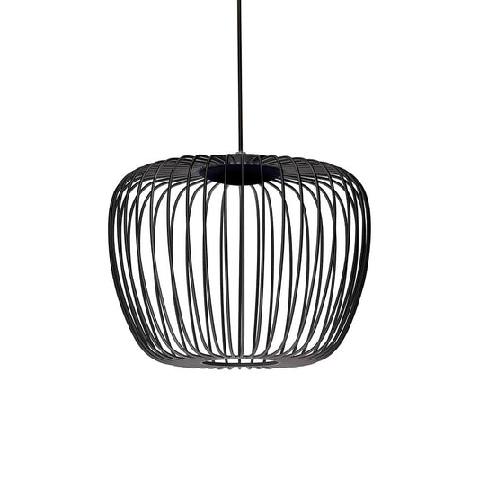 The Lighting Club New York Pendant Light Metal Black or White Integrated LED or Bulb