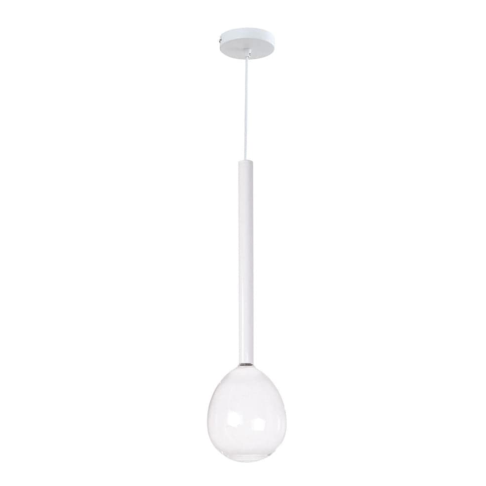 The Lighting Club Pendant Raindrop Pendant Light Metal Black | White