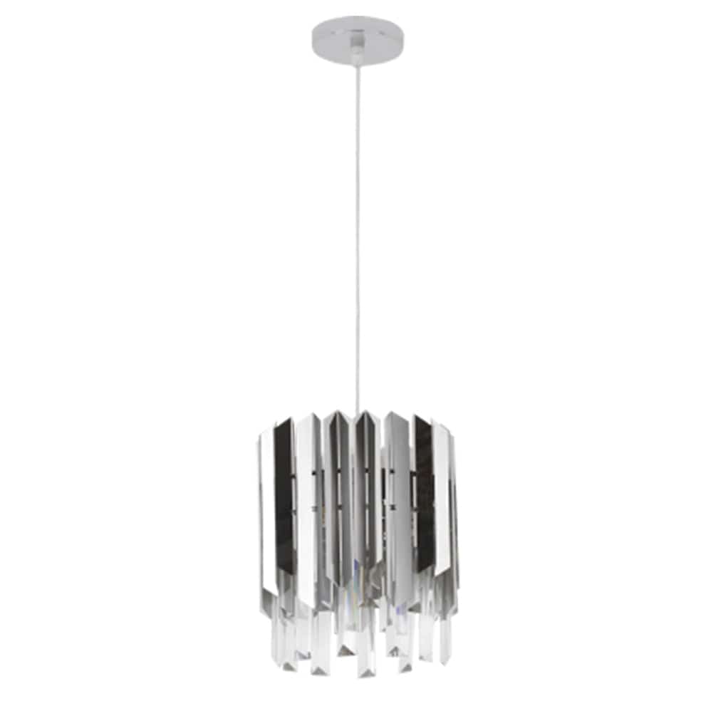 The Lighting Club Pendant Shirley Crystal Pendant Light | Chrome or Gold