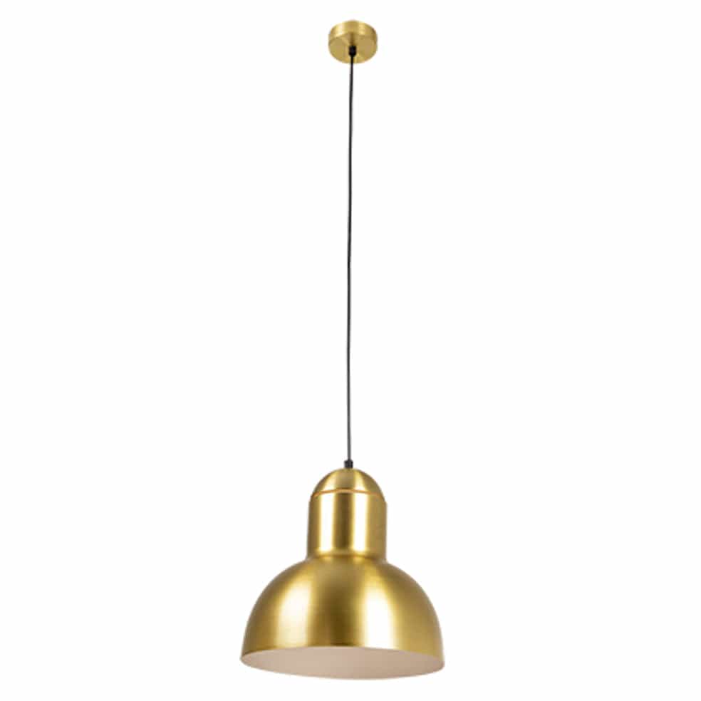 The Lighting Club Stockholm Metal Pendant Light Bronze | Gold