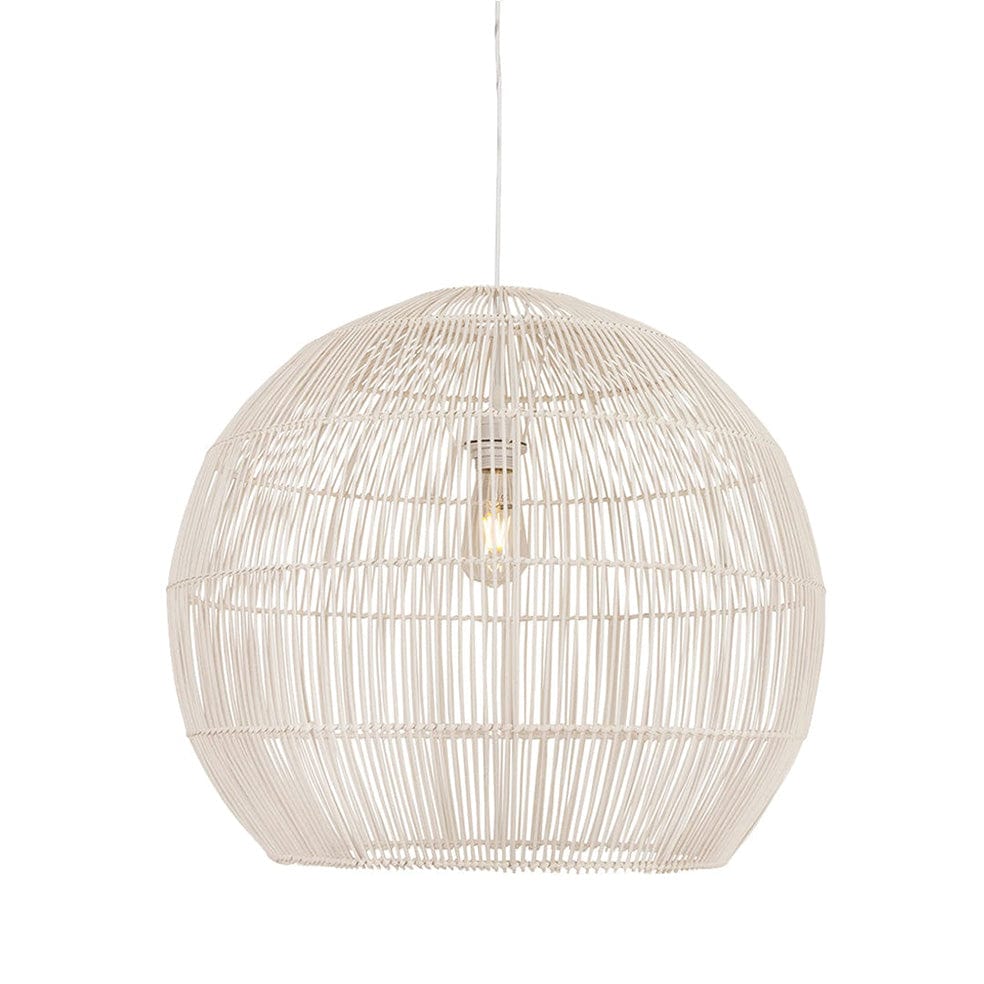The Lighting Club Erna Pendant Light - Woven Rattan