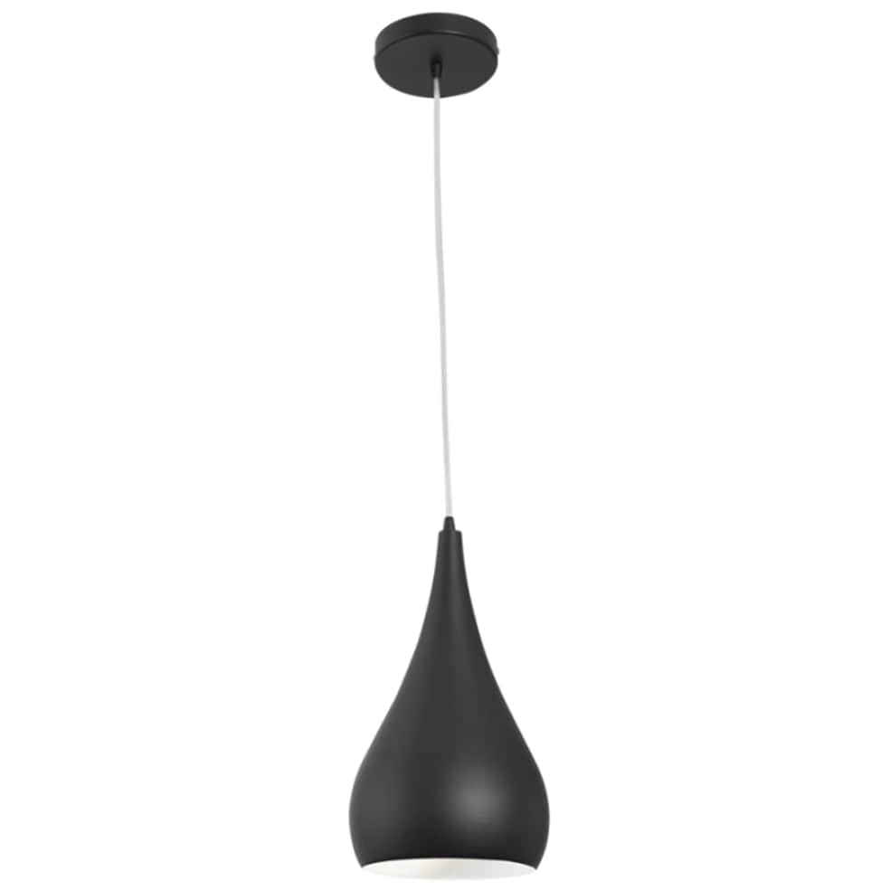 The Lighting Club Pendant Tello Metal Pendant Light | Black or White