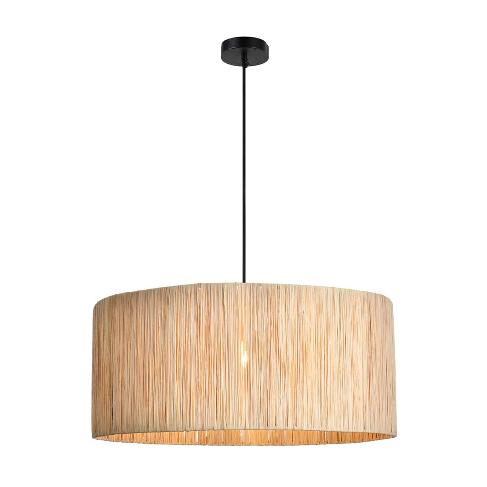 The Lighting Club Pendant Raffia Pendant Light Natural Medium | Large