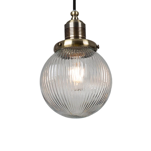 The Lighting Club Pendant Barcelona Glass and Metal Pendant Light