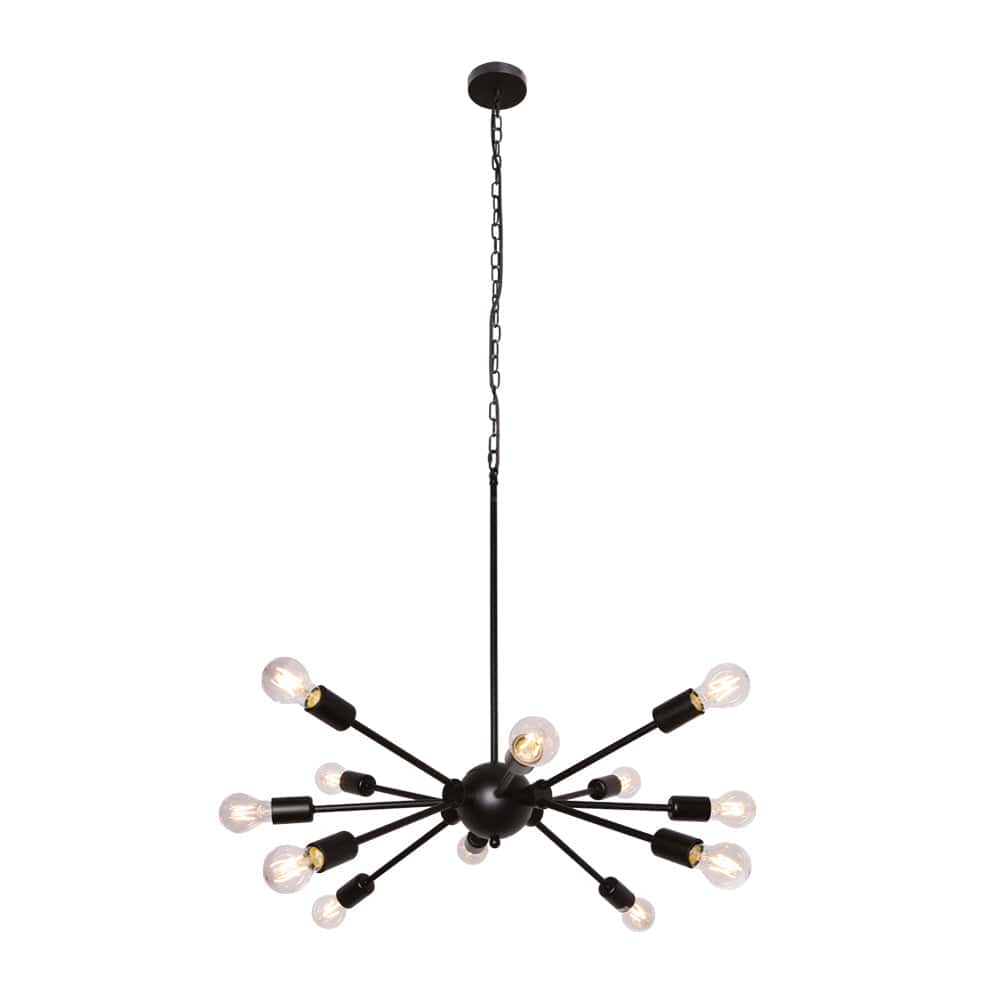 The Lighting Club Supernova Metal Pendant Light Small Gold | Black