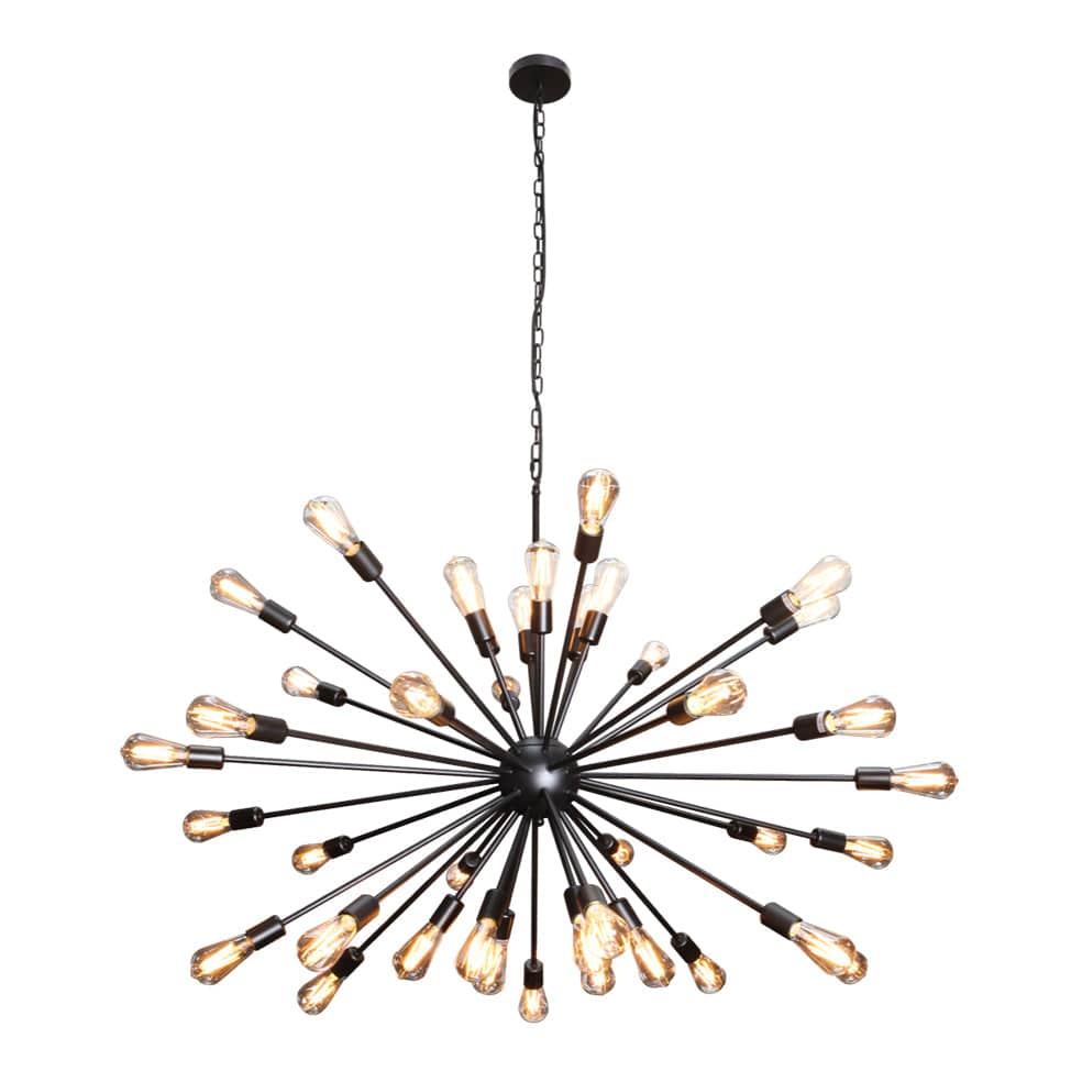 The Lighting Club Pendant Supernova Pendant Light Large Gold | Black