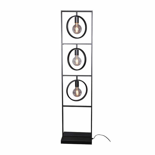 The Lighting Club Floor lamp Ringmaster Floor Lamp Metal Black 3E-KLT-200/BL
