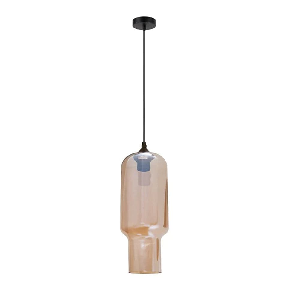 The Lighting Club Pendant Lights Regina Glass Pendant Light Amber | Clear | Mirrored | Frosted
