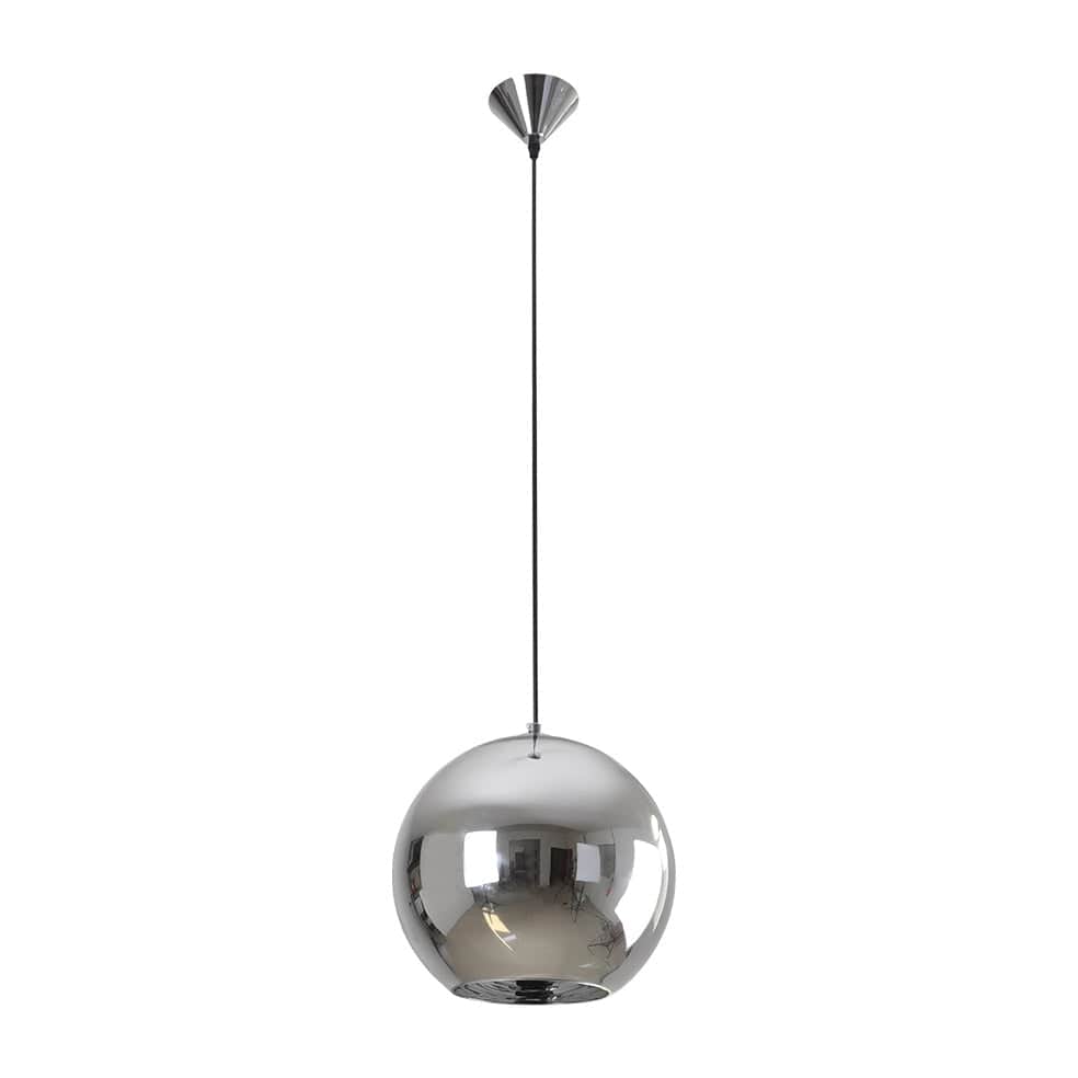 The Lighting Club Pendant Lights Sasha Glass pendant Light Chrome Small | Large