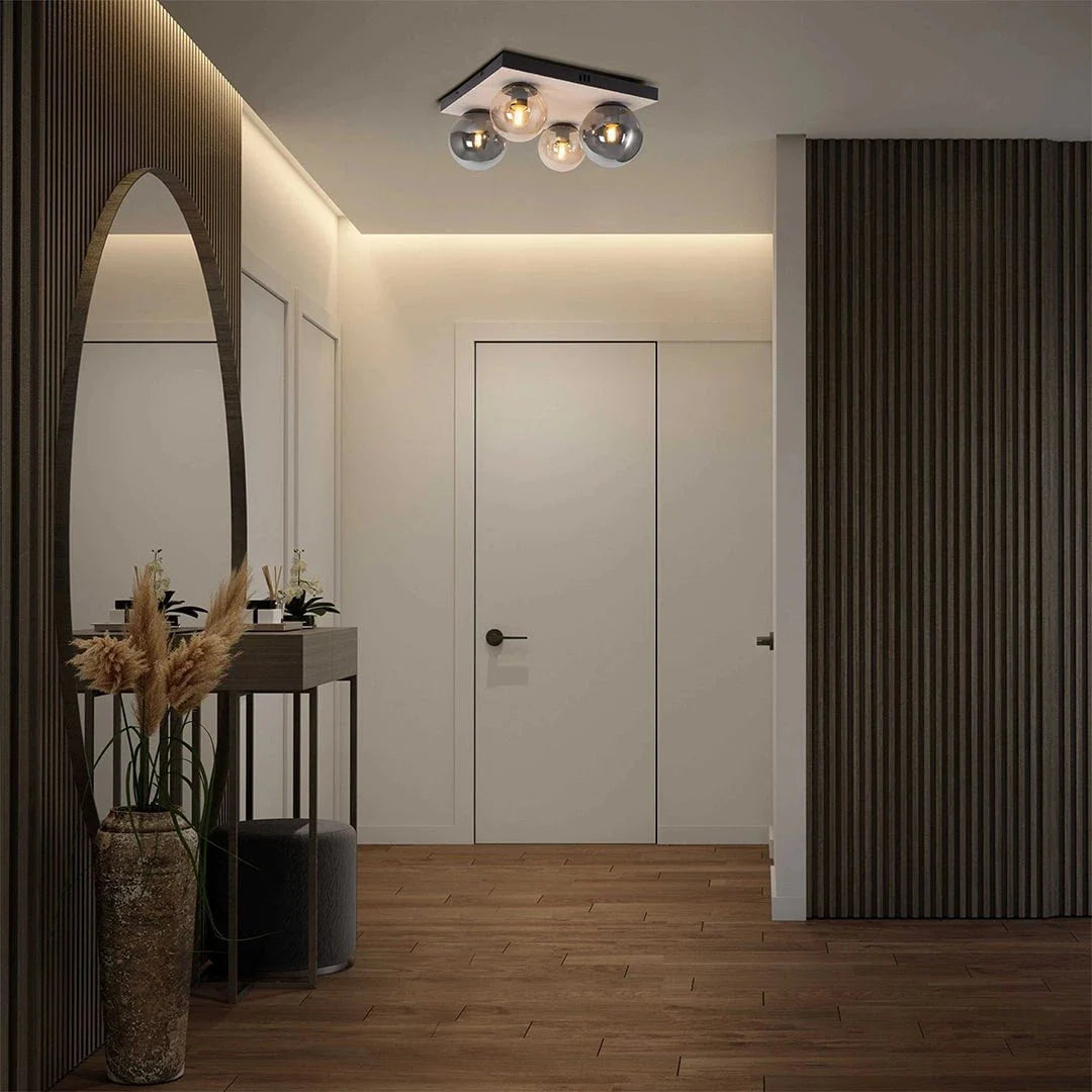 The Lighting Club Ceiling Light Travertine Sphere Ceiling Light Range