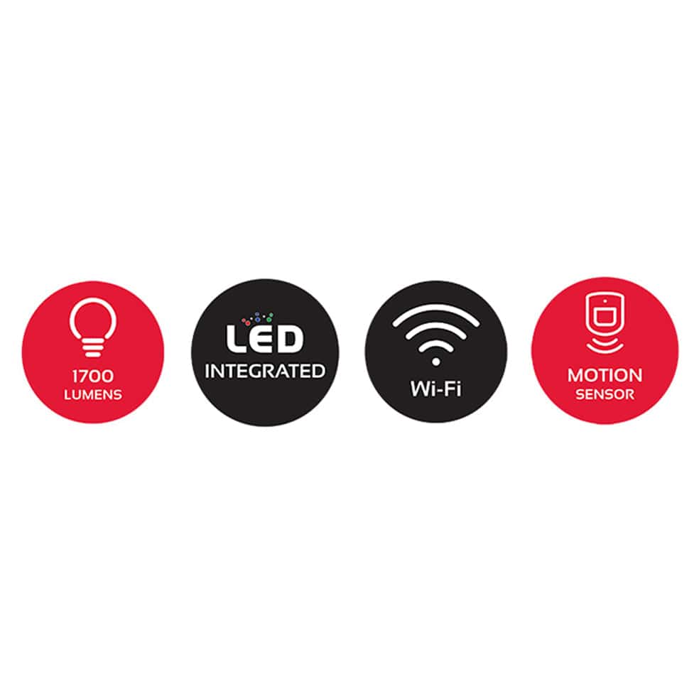 The Lighting Club Outdoor Light Nightwatcher Robotic LED Outdoor Security Light