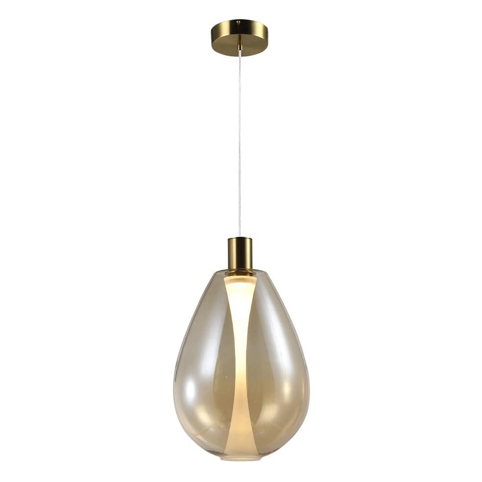 The Lighting Club pendant light Aurelia Pendant Light in Medium and Large  Amber | Smoke | Clear