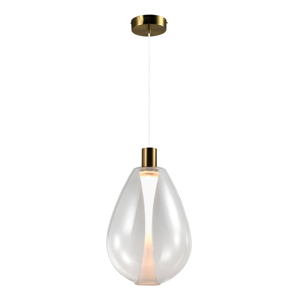 The Lighting Club pendant light Aurelia Pendant Light in Medium and Large  Amber | Smoke | Clear