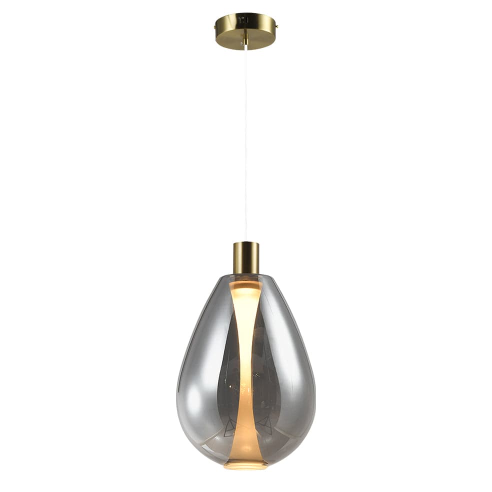 The Lighting Club pendant light Aurelia Pendant Light in Medium and Large  Amber | Smoke | Clear