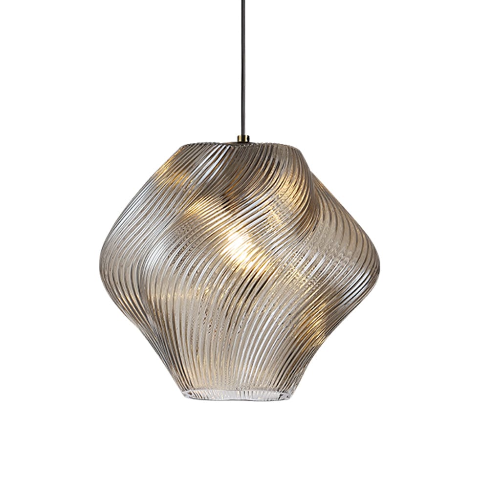 The Lighting Club pendant light Large / Amber Gelato Glass Pendant Light Small and Large in Amber | Smoke | Ice