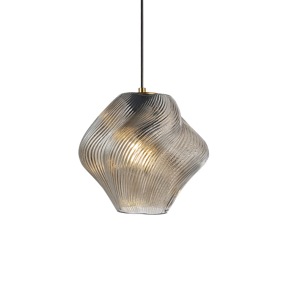 The Lighting Club pendant light Small / Amber Gelato Glass Pendant Light Small and Large in Amber | Smoke | Ice