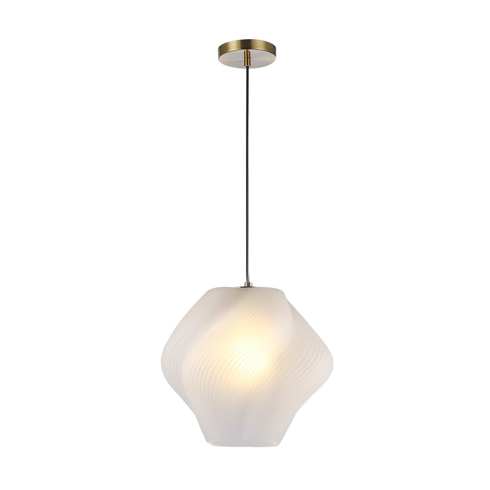 The Lighting Club pendant light Gelato Glass Pendant Light Small and Large in Amber | Smoke | Ice