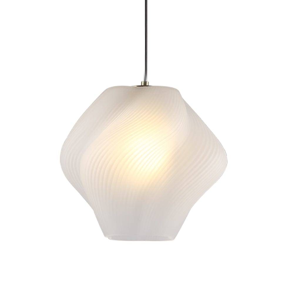 The Lighting Club pendant light Large / Ice Gelato Glass Pendant Light Small and Large in Amber | Smoke | Ice