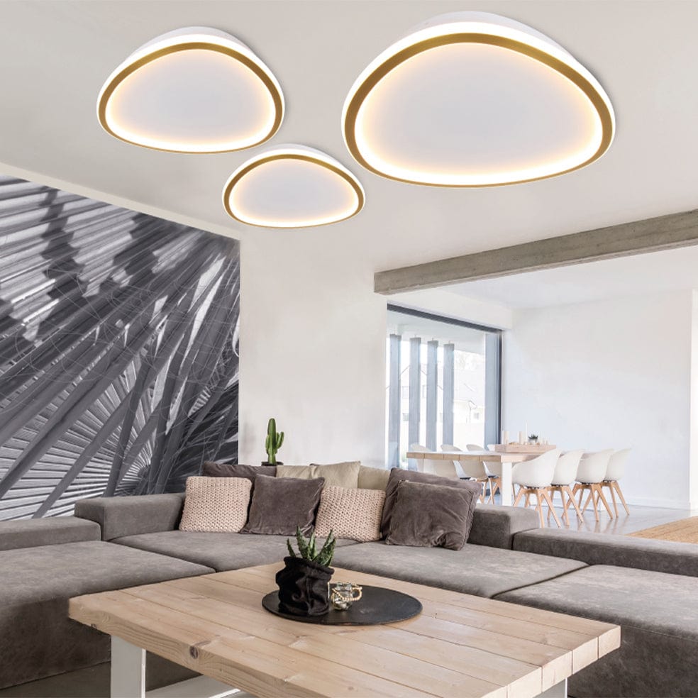 The Lighting Club Ceiling Light Dahlia Metal LED Dimmable Ceiling Light Gold