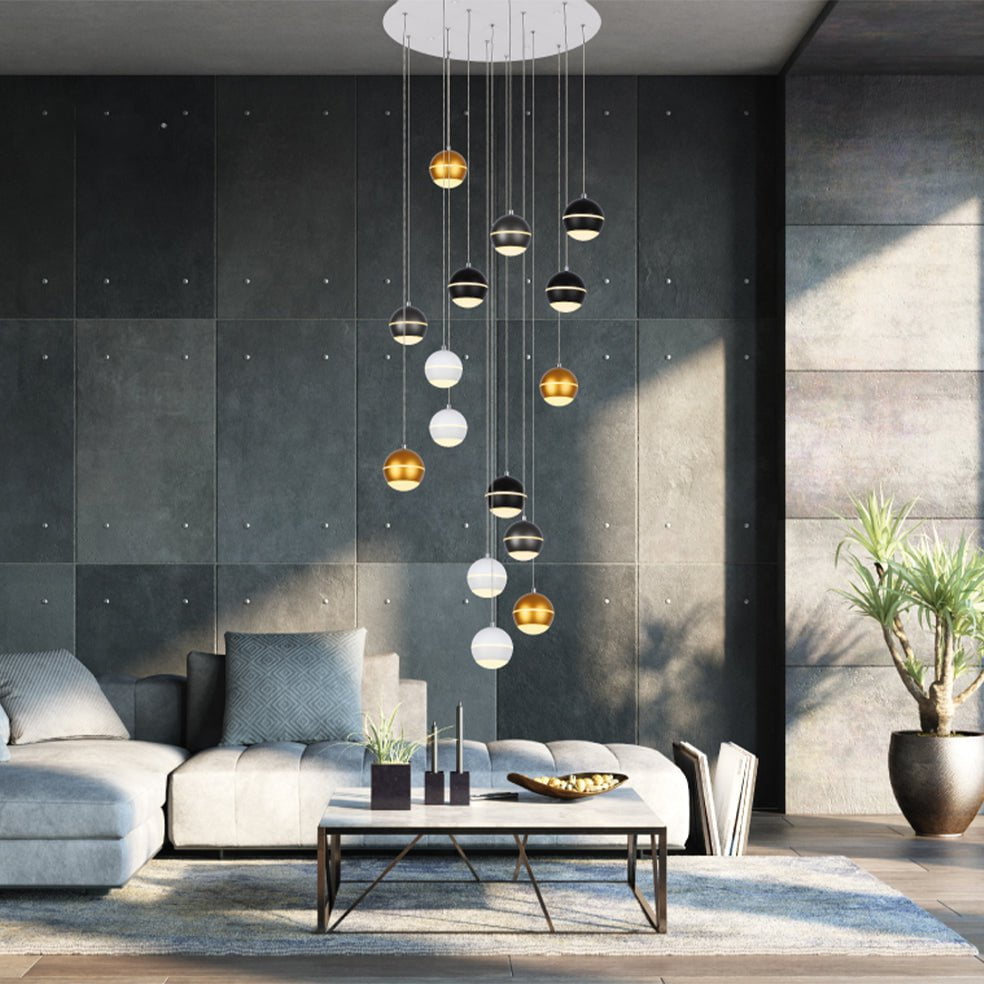 The Lighting Club Chandelier Stellar LED Orb Cluster Chandelier - Multiple Sizes