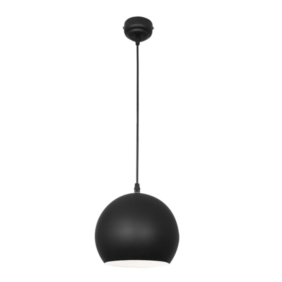 The Lighting Club Pendant Lights Sierra Metal Pendant Light Black | White