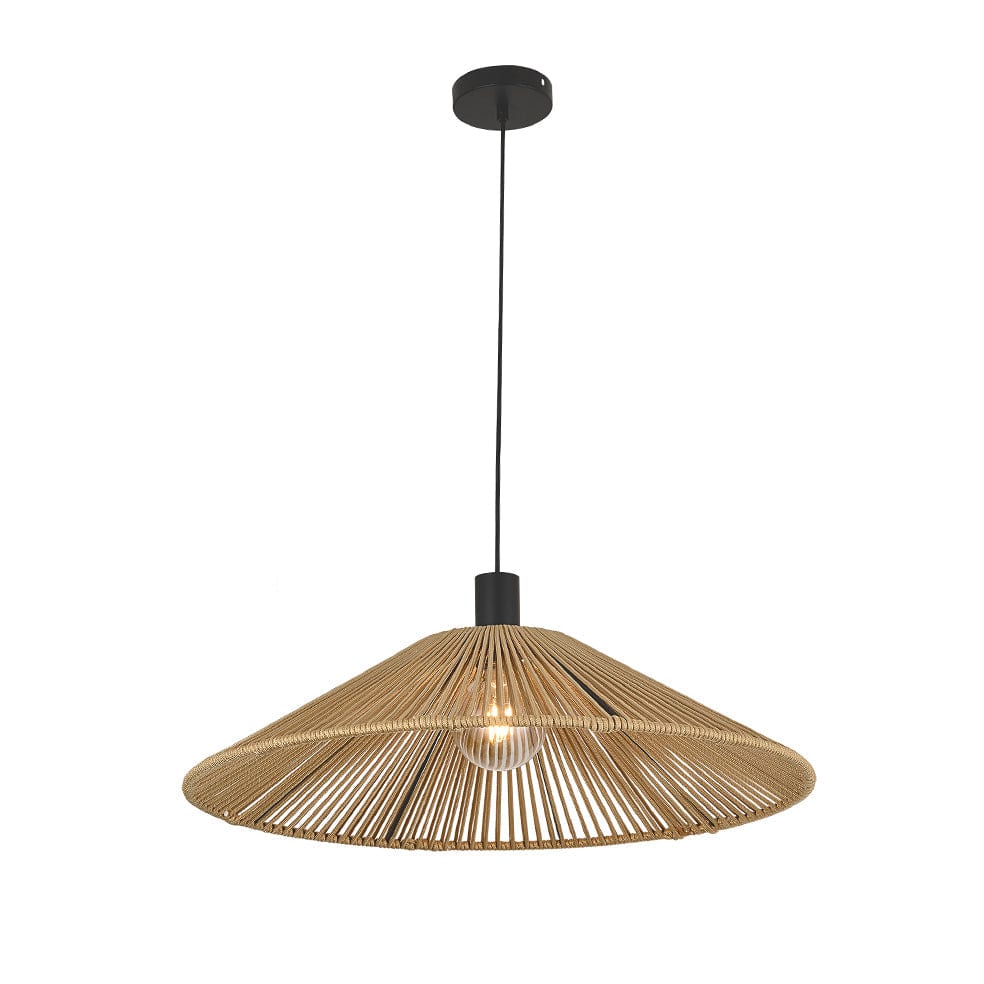 The Lighting Club Pendant Lights Yuri Rope Pendant Light Black | Brown