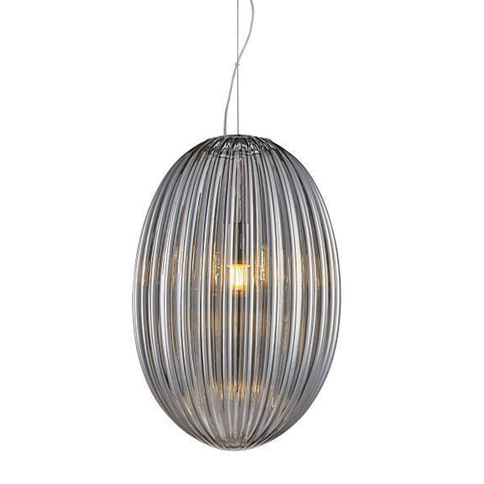 The Lighting Club Large / Smokey Grey Ella Glass Pendant Light Glass A-KLCH-900-L/SM