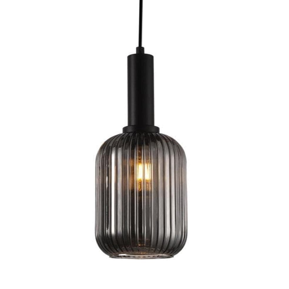 The Lighting Club Pendant Smoke Athina Cut Glass Pendant Light 3 colours A-KLCH-9006/SM